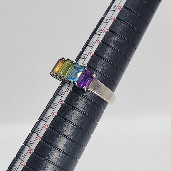 Sterling Silver 925 Thailand CNA Ring Size 7 - Picture 8 of 8